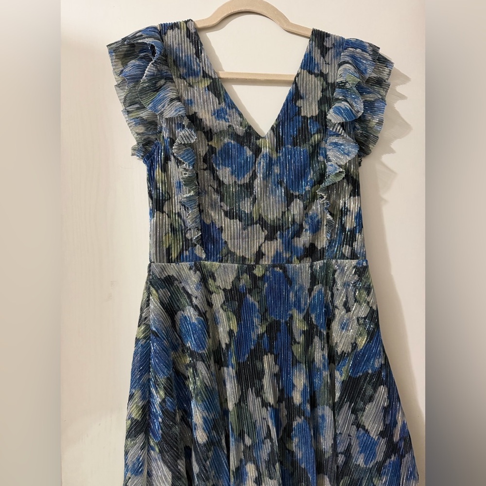 Floral Tiered Ruffle Dress